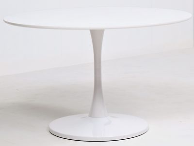 Round pyöreä ruokapöytä 120cm valkoinen