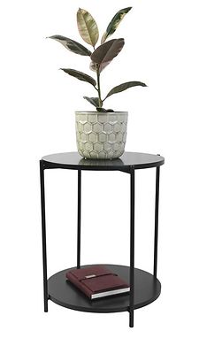 Lorena lamppupöytä musta