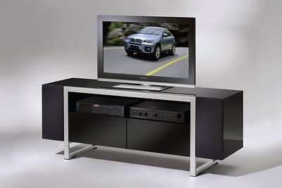 Los tv-taso korkeakiilto musta