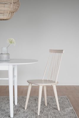 Lotta pyöreä ruokapöytä 106cm valkoinen 110646