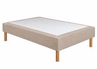 Levora runkosänky 120x200cm beige ilman petauspatjaa