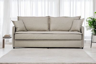 Vallby 3-istuttava vuodesohva beige