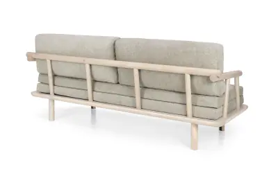 Tanko levitettävä laverisohva+taittopatjasarja antiikin valkoinen / Aragon 20 beige