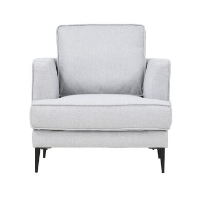 Oxford nojatuoli vaaleanharmaa