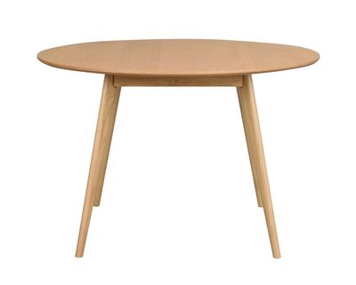 Yumi ruokapöytä 115cm lakattu tammi 119203
