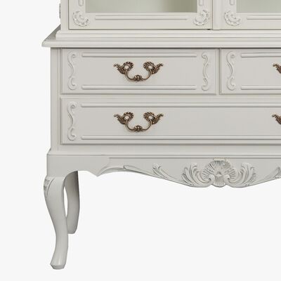 Talonpoikaisrokokoo hopeakaappi 230