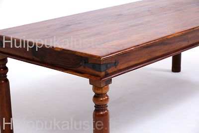 Acazia ruokapöytä ruskea 220x100cm
