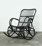 Natural rattan rottinkikeinu musta