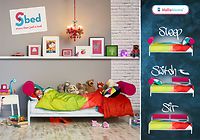 S-Bed monitoimisänky pinkki