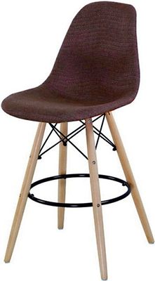 Vallenta baarituoli ruskea verhoilu