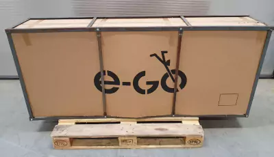 Ego Evo2 sähköskootteri punainen 1000w, 26Ah