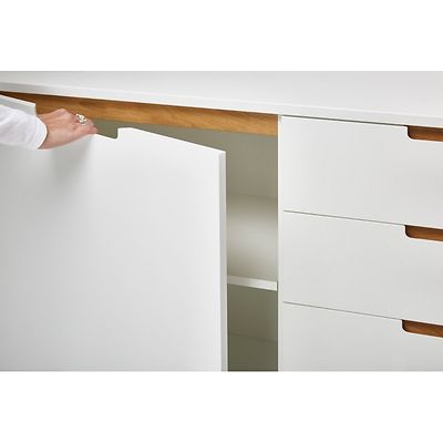 Hanko lipasto 4-laatikko+ovi