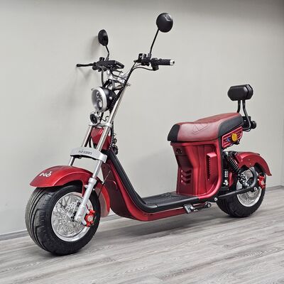 Ego Evo2 sähköskootteri punainen 1000w, 26Ah