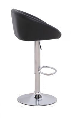 Latte baarijakkara musta/kromi