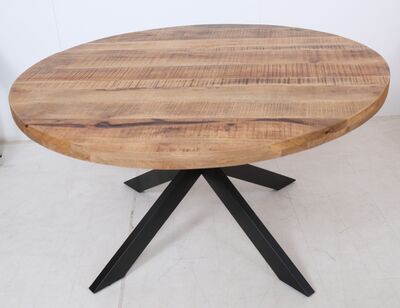 Acazia iron ruokapöytä 140cm pyöreä