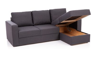 Marja kulmadivaani vuoteella