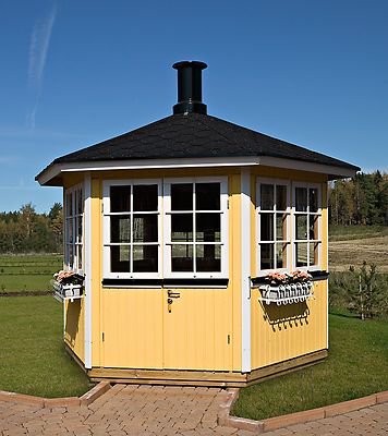 Festivo huvimaja 6-kulmainen