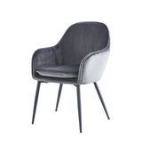 Como tuoli tummanharmaa