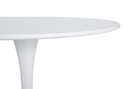Round pyöreä ruokapöytä 80cm valkoinen