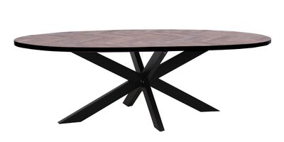 Cheppi ruokapöytä 240x110 cm ovaali