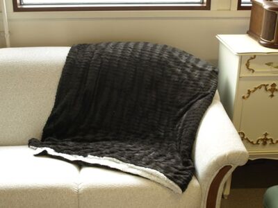 Torkkupeitto musta 130x170cm