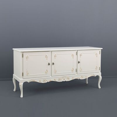 Talonpoikaisrokokoo astiakaappi 232