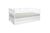 Minea levitettävä laverisohva+taittopatjasarja+laatikko valkoinen/vaaleanharmaa