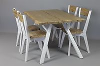 Lana pöytä 150x90cm+4-Lana tuolia