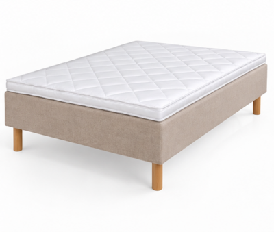 Levora runkosänky 120x200cm beige+Basic amor petauspatja