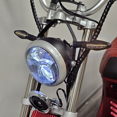 Ego Evo2 sähköskootteri punainen 1000w, 26Ah