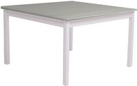 Moona ruokapöytä 120x120cm valkoinen/harmaa