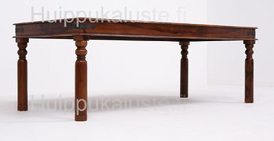 Acazia ruokapöytä ruskea 220x100cm