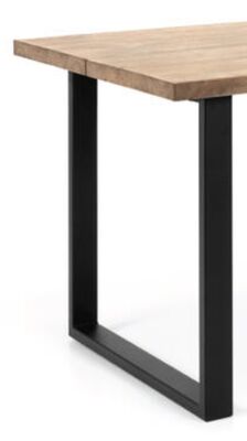 Lana lankkupöytä 200x90cm. Metallijaloilla