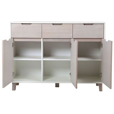 Lumi senkki 01 valkoinen/tammi