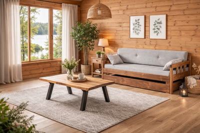 Sami levitettävä laverisohva+taittopatjasarja+laatikko