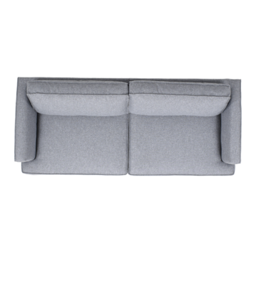 Oxford 3-istuttava kangas sohva harmaa