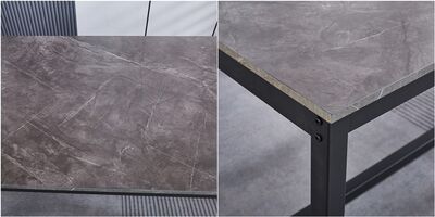 Stone ruokaryhmä. Pöytä 120x80+2-penkkiä