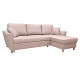 Anton kulmadivaani vuoteella Samoa 10 vanha roosa