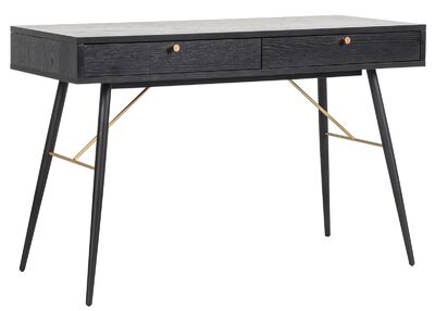 Axel kirjoituspöytä musta/kulta