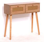 Finlandia eteispöytä rottinki laatikoilla 03005