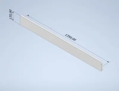 Unipuu lyhyt turvalaita ja rauta 135cm