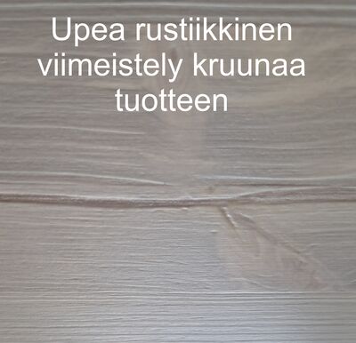 Kaisa tv-taso valkaistu antiikkipetsi