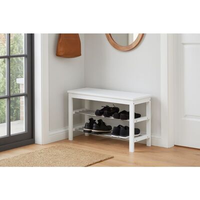 Lidia kenkäpenkki valkoinen/kromi