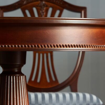 Hepplewhite ruokapöytä 180x100+50+50