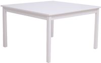 Moona ruokapöytä 120x120cm valkoinen