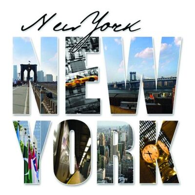 New York kanvaasitaulu 50x50cm