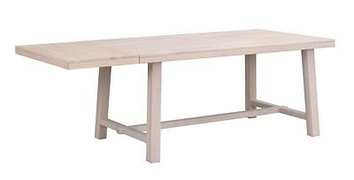 Brooklyn pöytä 170x95cm valkolakattu tammi
