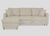 Helena beige sohva - Kulmadivaani vuoteella Terra 13