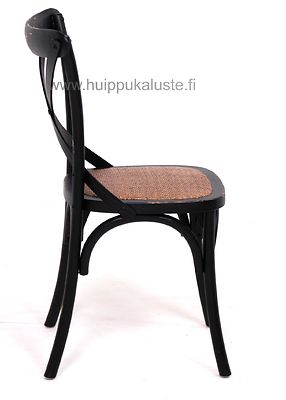 Vintage X tuoli musta