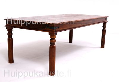 Acazia ruokapöytä ruskea 220x100cm